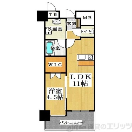 ヴェルドゥール南茨木の物件間取画像